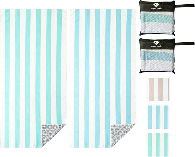 PY SUPER MODE 2 Pack Beach Towel by PYSUPERMODE
