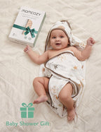 Momcozy Baby Towel with Hooded-2 Pack Soft Bath Towel Set-Shower Gifts or Bath - Image 5