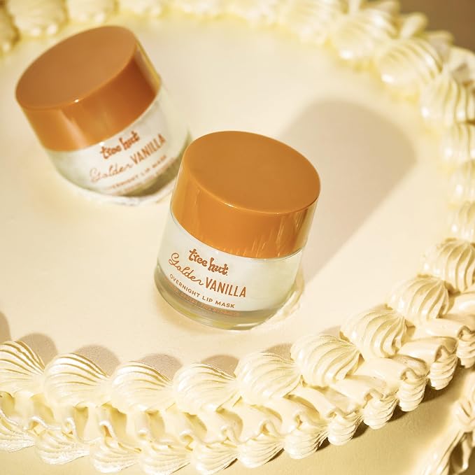 Tree Hut Golden Vanilla Overnight Lip Mask, Hydrating & Moisturizing Lip - Image 5