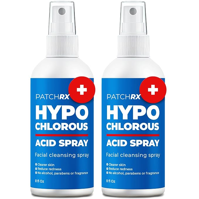 PatchRx Hypochlorous Acid Spray, HOCL Facial Cleanser Acne Spray by PatchRX