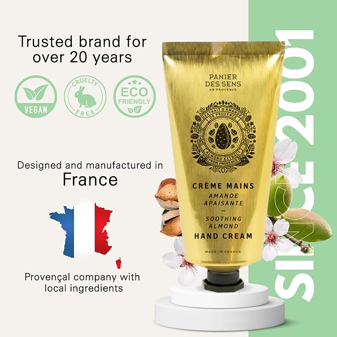 Panier des Sens – Sweet Almond Hand Cream – Moisturizing Hand Lotion - Image 5