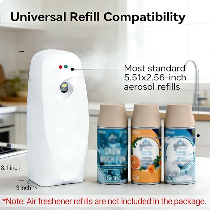 Automatic Air Freshener Dispensers, Timing Aromatherapy Diffuser - Image 4