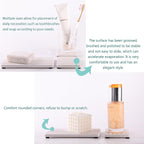 NiuYichee Set of 4 Water Absorbent Diatomite Coasters, Diatomaceous Earth - Image 5