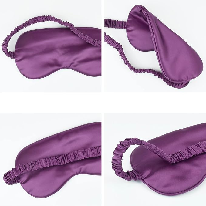 1 Pack Sleep Mask, Silk Eye Mask - Image 3