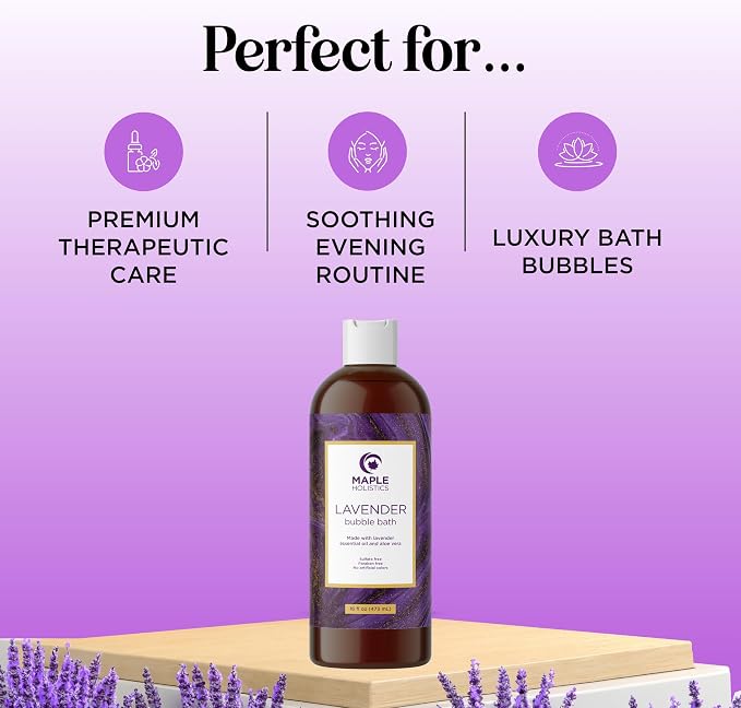 Premium Lavender Bubble Bath for Women - Image 2
