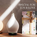 Porseme 150ml Essential Oil Diffuser Ceramic Color Changing Aroma Air Diffusers - Image 6