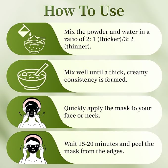 Pjordo Powder Jelly Mask for Facials Professional, Peel Off Facial Mask for - Image 8