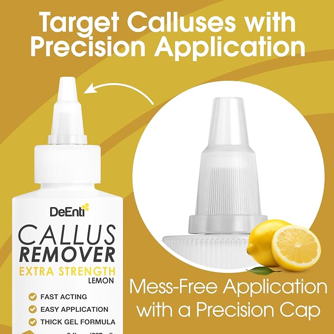 DeEnti Callus Remover for Feet, Extra Strength Foot Callus Remover Gel - Image 5