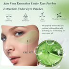 Under Eye Patches for Puffy Eyes and Dark Circles – 60 PCS Aloe Vera Under Eye - Image 6