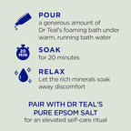 Dr Teal's Foaming Bath with Pure Epsom Salt, Relax & Relief with Eucalyptus & - Image 3