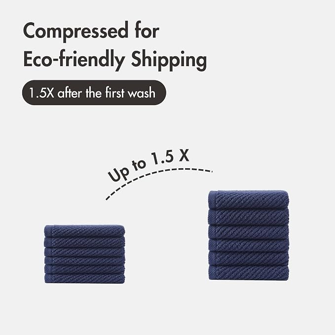 Madison Park 6-Piece Towel Washcloths Set - Image 10