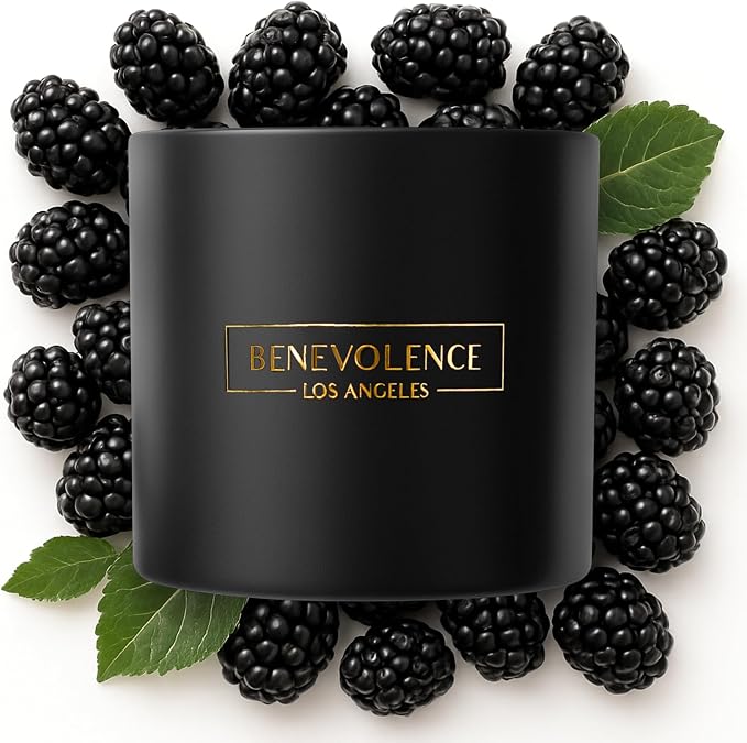 Benevolence LA 3 Wick Candle, 45 Hour Burn by BenevolenceLA
