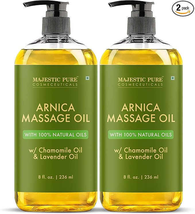 MAJESTIC PURE Arnica Sore Muscle Massage Oil by BeautyandPersonalCare