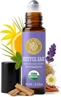 Silk Road Organic Restful Ease Essential Oil Sleep & Stress Blend Roll On by SILKROADORGANIC