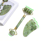 Gua Sha Facial Tools Face Roller and Gua Sha Set by Unknown