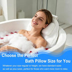 Extra Thick Petal-Shaped Bath Pillow - Image 4