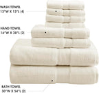 Madison Park 800GSM 100% Cotton Luxury Bathroom Towels, Long Oversized Linen - Image 4