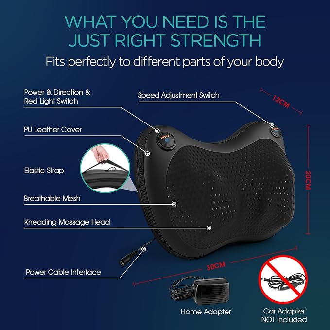 VOYOR-Health Shiatsu Neck and Back Massager - Image 6