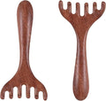2 PCS Wood Scalp Massager Portable Head Scratcher Massage Comb Head Massage by Unknown