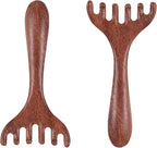 2 PCS Wood Scalp Massager Portable Head Scratcher Massage Comb Head Massage by Unknown