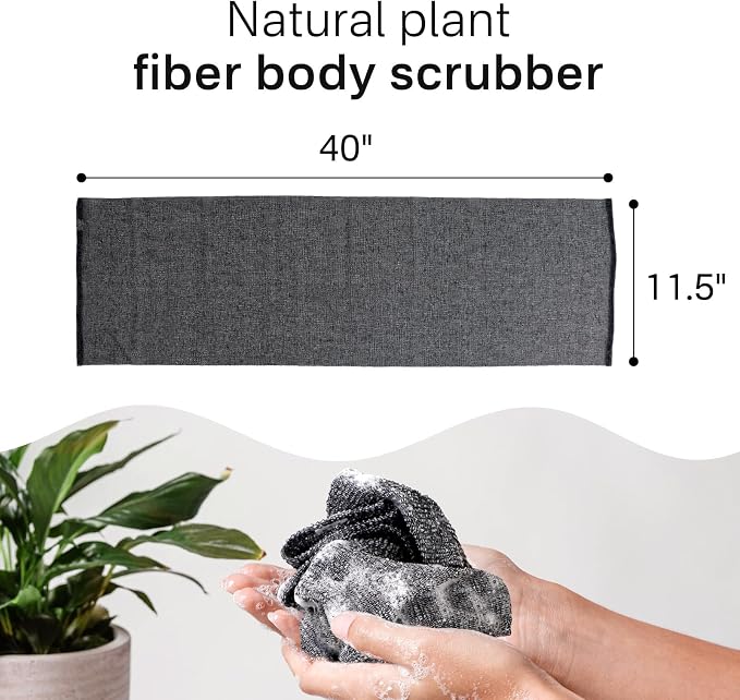 Yiclick Exfoliating Washcloth Towel, Japanese Exfoliating Bath Wash Cloth - Image 7
