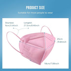 WWDOLL KN95 Face Mask 50 Pack, 5-Layers Breathable KN95 Masks - Image 3