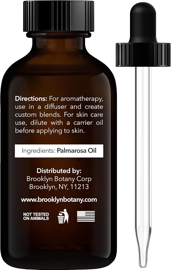 Brooklyn Botany Palmarosa Essential Oil - Image 3