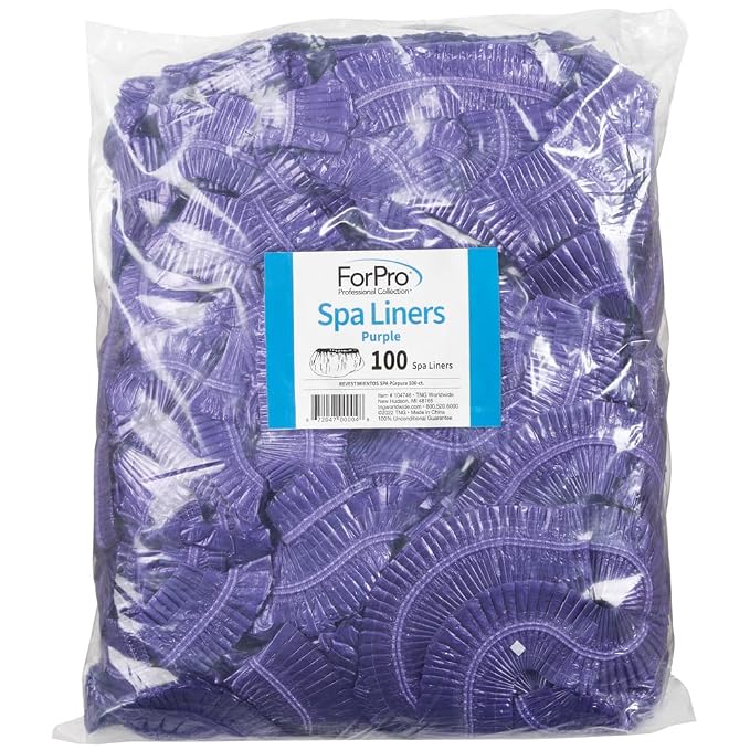 ForPro Spa Liners, Fit All Pedicure Spas, Disposable Pedicure Liners - Image 2
