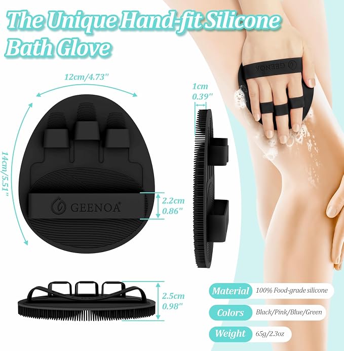 Upgrade Silicone Bath Glove - Image 2