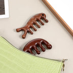 2 Pack Wooden Head Scalp Massager Comb, Scalp Massager Loc Comb Wooden Scalps - Image 7