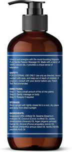 MAJESTIC PURE Vanilla Passion Massage Oil - Image 2