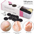 Sanding Paper Discs with Metal Nail Drill Bit Pedicure Sanding Disc 100pcs - Image 7