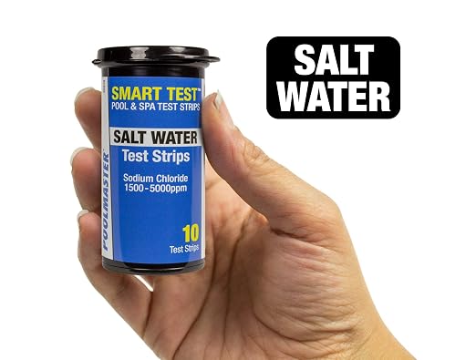 Poolmaster Salt Water Swimming Pool and Spa Water Chemistry Testing Strips - Image 7