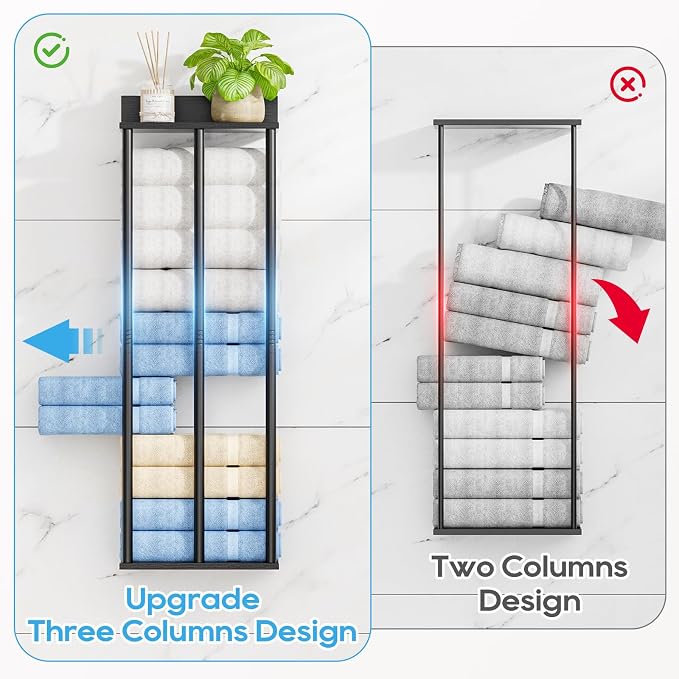 Towel Racks for Bathroom Wall Mounted - Image 5