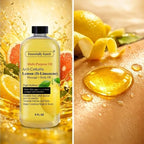 Essentially KateS Lemon Massage Lotion Body Oil Multi-Purpose Oil 8 Fl Oz - Image 3