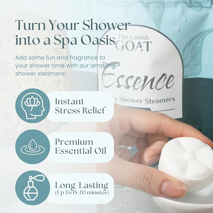 TLG Essence Shower Steamers Aromatherapy 7 Pack – USA Made - Image 5