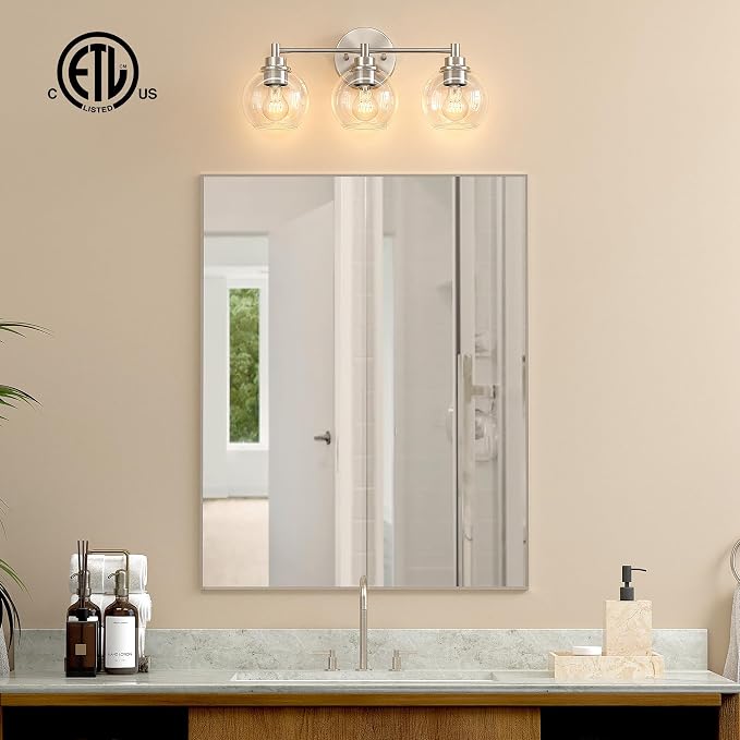 VONLUCE Bathroom Light Fixtures, 3-Light Vanity Light - Image 2