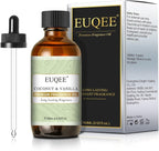 Coconut & Vanilla Fragrance Oils, Premium Essential Oils by EUQEE