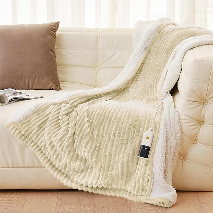 JET'S HOME Heated Blanket 50"x60" by Jetshome
