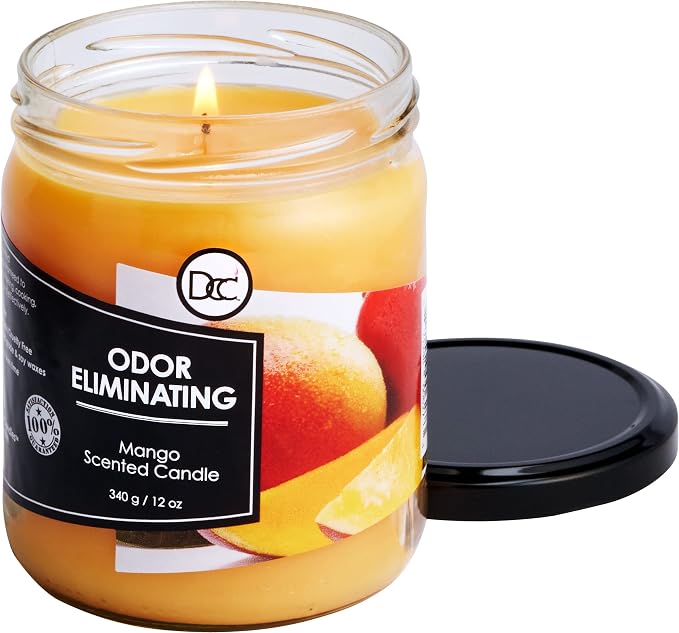 Mango Odor Eliminating Highly Fragranced Candle - Image 3