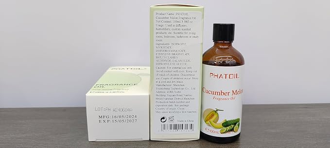 PHATOIL 3.38FL.OZ Cucumber Melon Fragrance Oils - Image 8