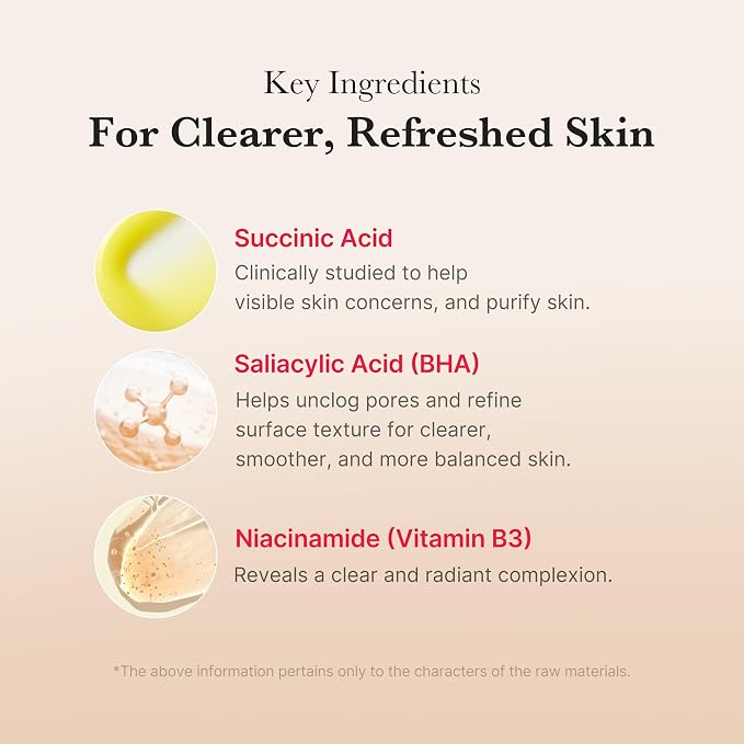 medicube Toner Pads Red Succinic Acid Panthenol Facial Peeling Pad | - Image 3