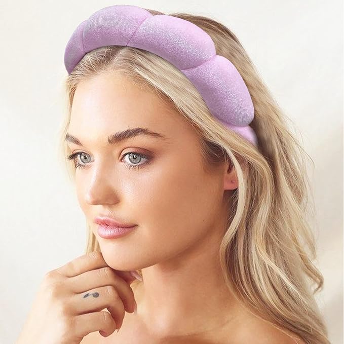 Ayesha Spa Headband for Women Sponge Headband for Washing Face Clouds Soft - Image 7
