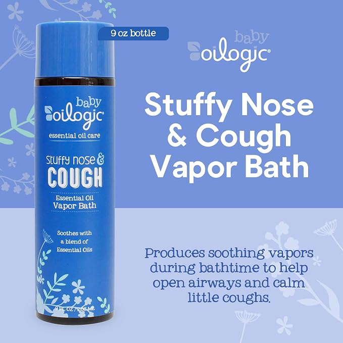 Oilogic Stuffy Nose and Cough Vapor Bath Relief - Image 2