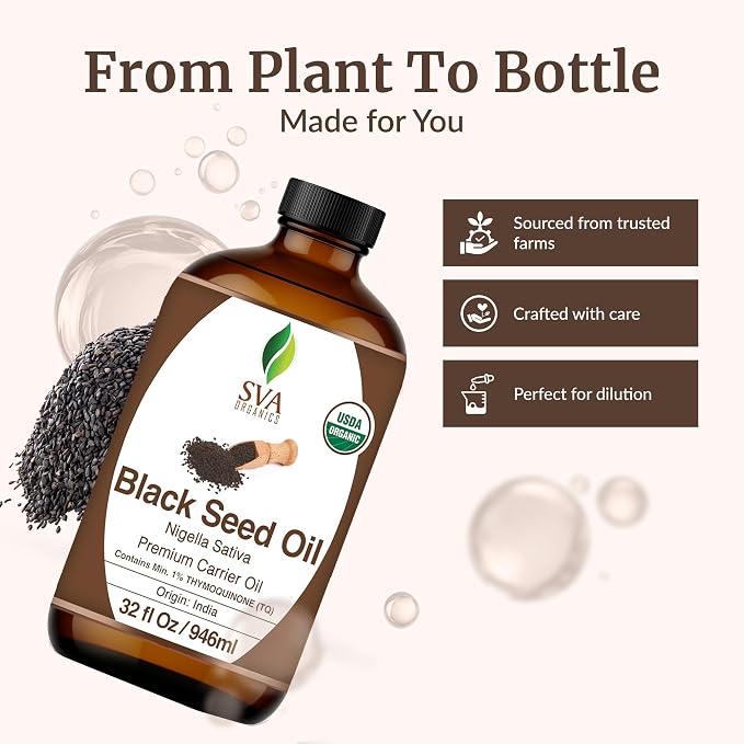 SVA Black Seed Oil Organic - Image 4