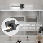 EDISLIVE Modern Dimmable LED Vanity Light 360° Rotatable Bathroom Vanity Wall - Image 2