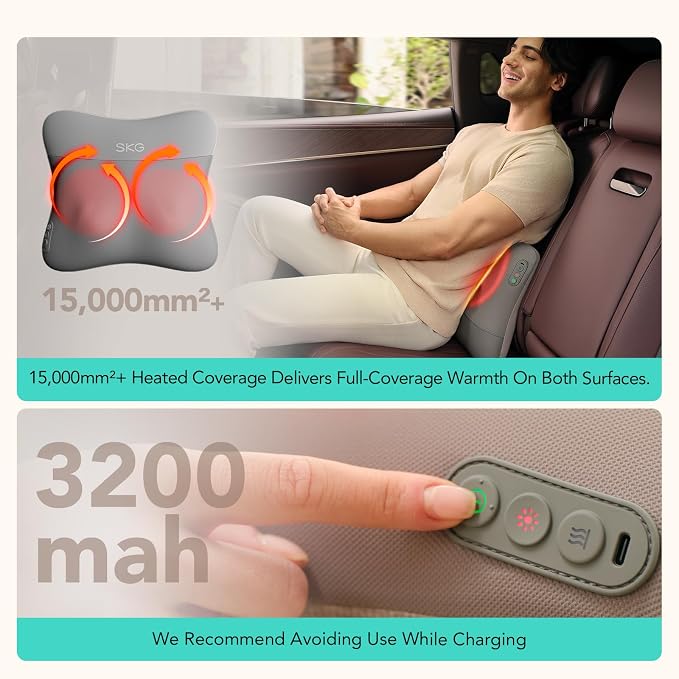 SKG VS500 Cordless Back Massager - Image 5