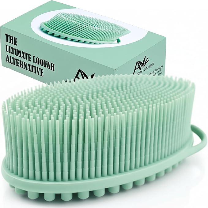 Avilana Premium Silicone Body Scrubber by Avilana
