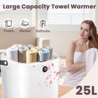 Towel Warmers for Bathroom Bucket, Luxury Large Spa Towel Hot Warmer Bucket - Image 2