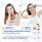 HIQILI Ylang-Ylang Essential Oil, Long-Lasting Scent - Image 2